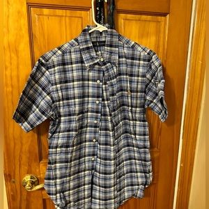 Mens Ralph Lauren Plaid Shirt Size Medium
